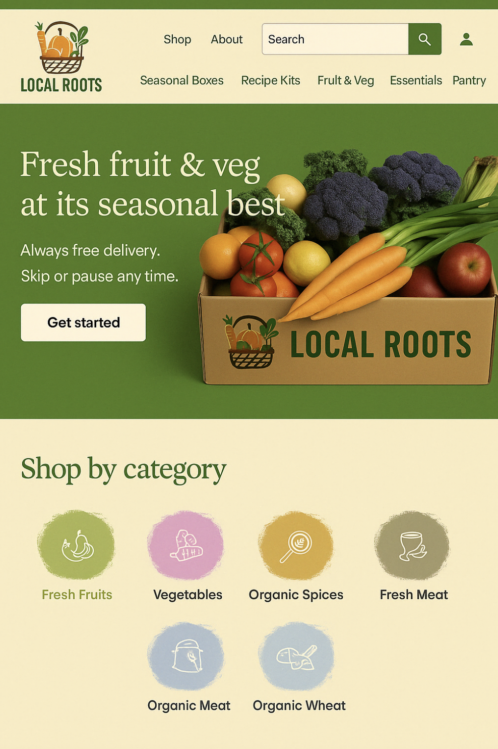 Local Roots